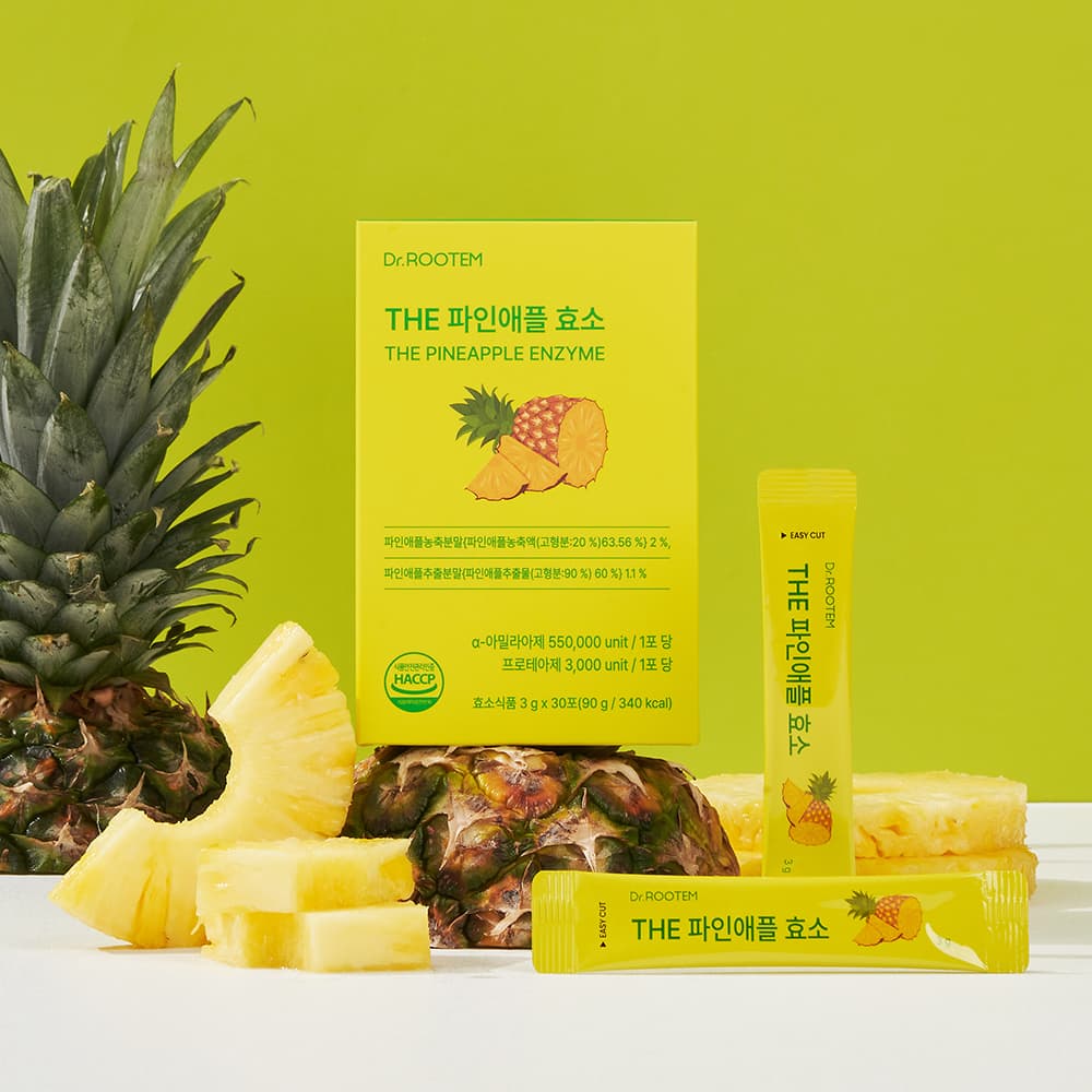 닥터루템 THE 파인애플 효소, 3g, 30포, 4박스