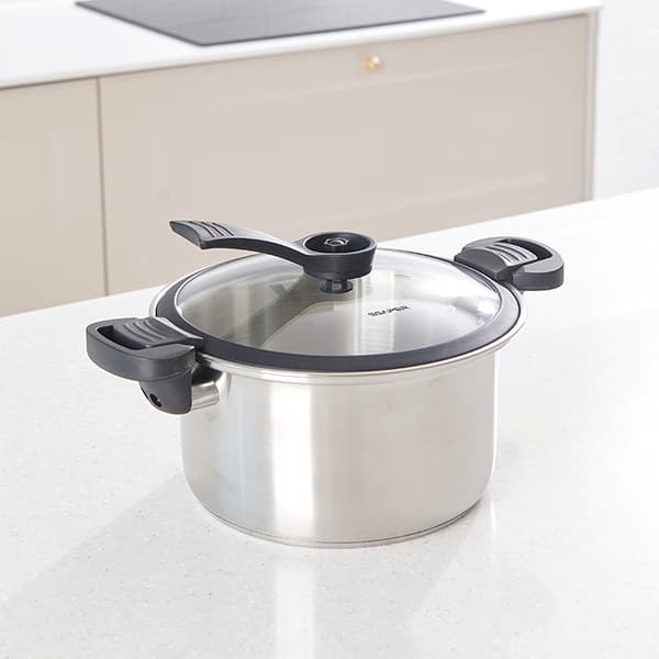 셰퍼 IH 스텐 저압 진공냄비, 5L, 1개