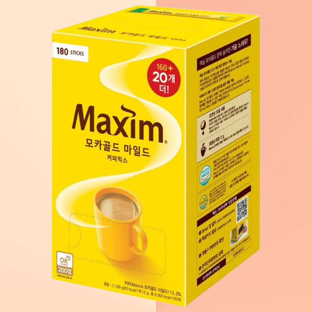 맥심 모카골드 마일드 커피믹스, 12g, 180개입, 1개