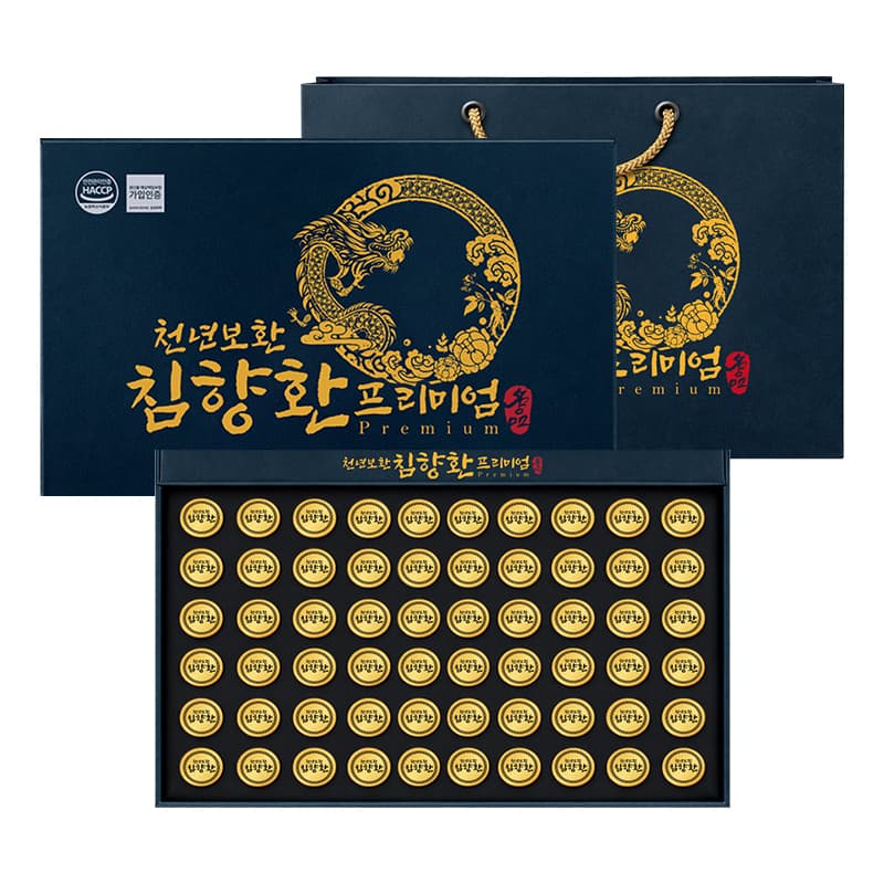 천년보환 침향환 프리미엄 + 쇼핑백, 225g, 1개