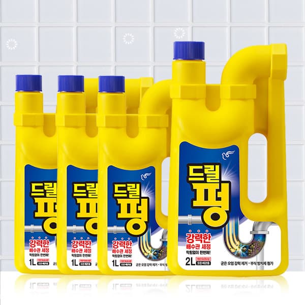 피죤 드릴펑, 1L, 3개 + 2L, 1개