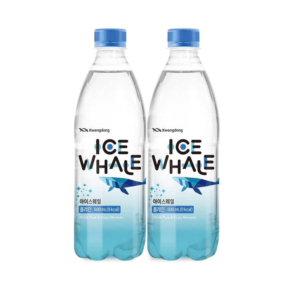 광동제약 아이스웨일, 플레인, 500ml, 40개