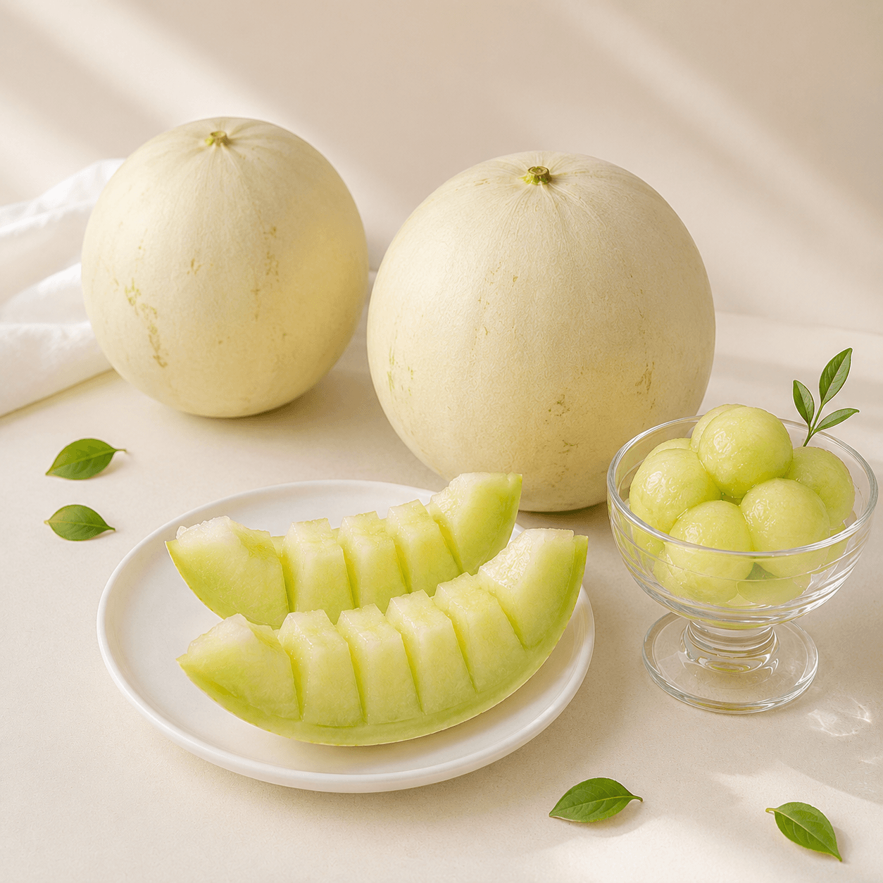 썬리지 허니듀 멜론, 2.2kg, 2개