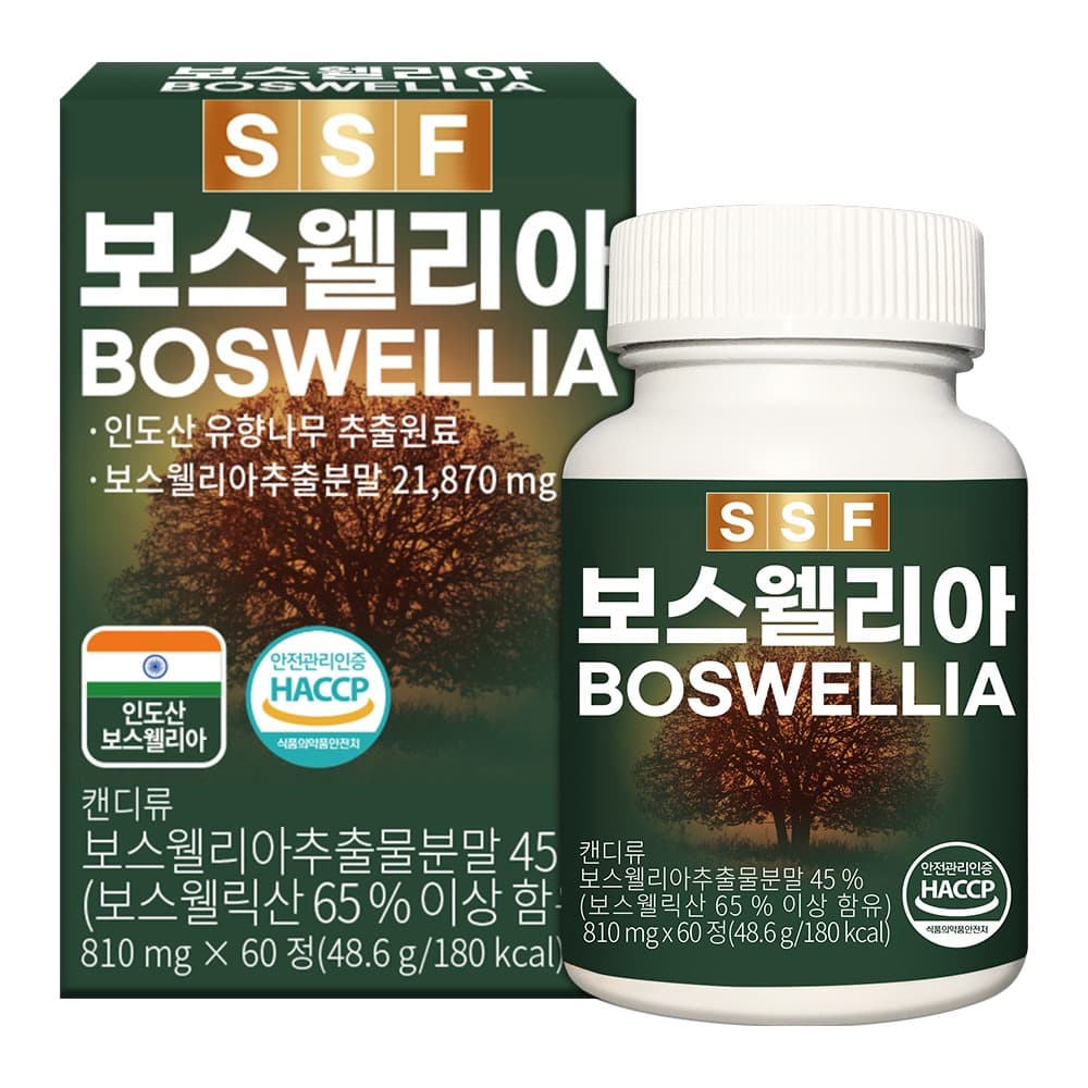 순수식품 보스웰리아, 60정, 1박스
