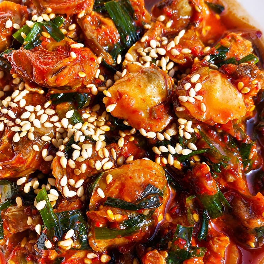 양념꼬막장, 300g, 1개