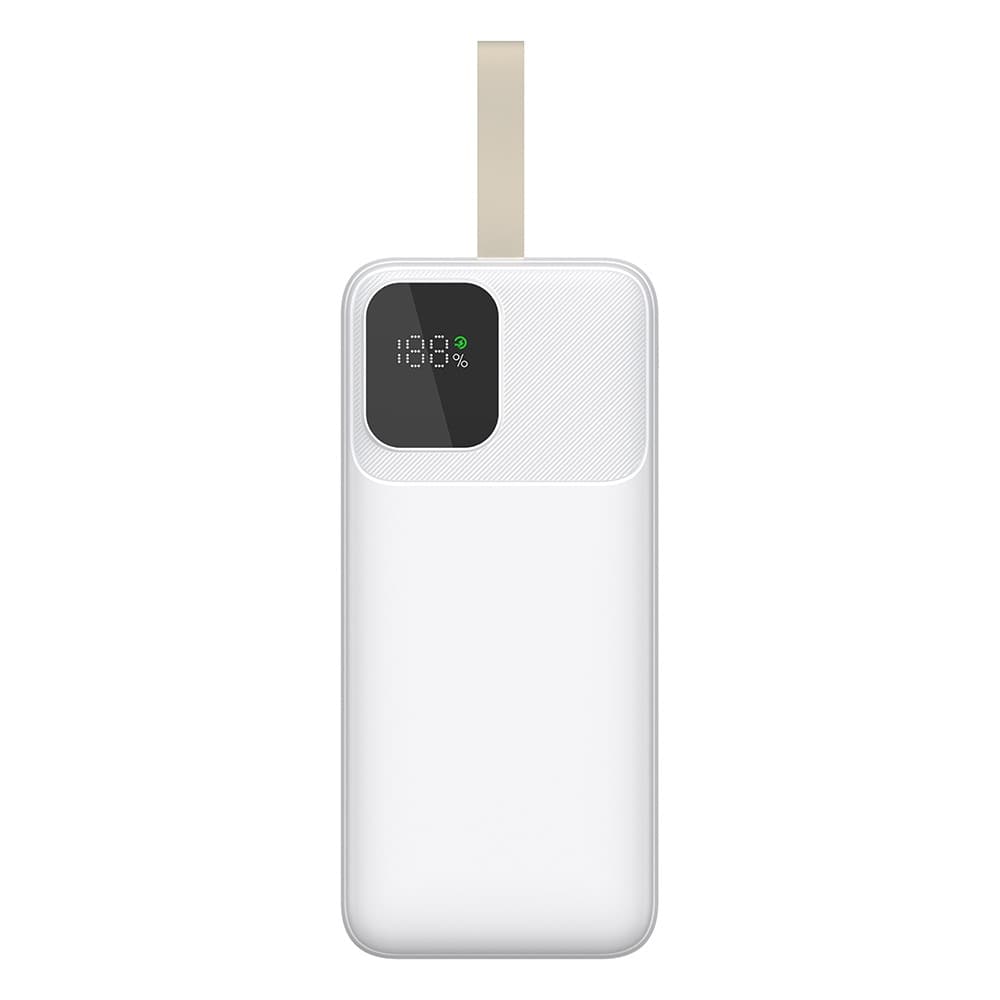 모디스 PD 22.5W 고속 대용량 보조배터리, 30000mAh, 화이트, 1개