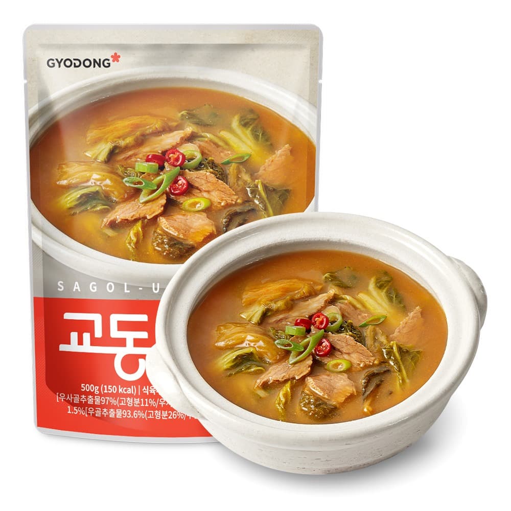 교동 사골우거지국, 500g, 3개
