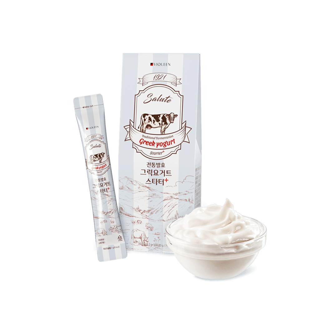 바이퀸 1921살루트 전통발효 그릭 요거트 스타터 플러스, 20g, 10포, 1팩