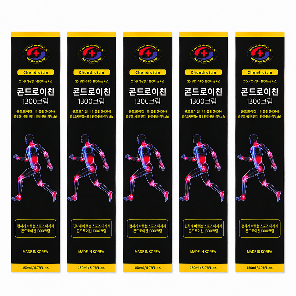 닥터킴스 MSM 콘드로이친 1300 마사지크림, 150ml, 5개