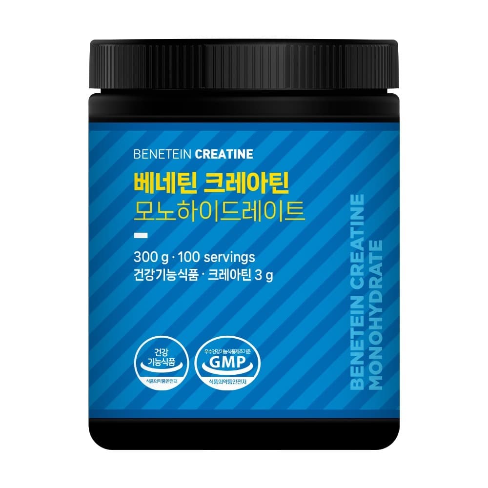 베네틴 크레아틴 모노하이드레이트, 300g, 1개