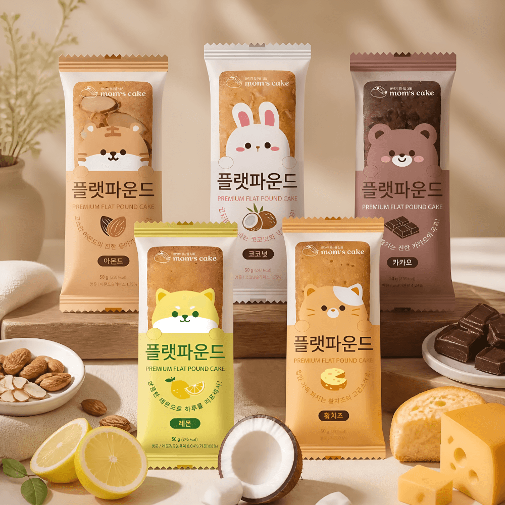맘스케이크 플랫파운드, 혼합, 50g, 20개