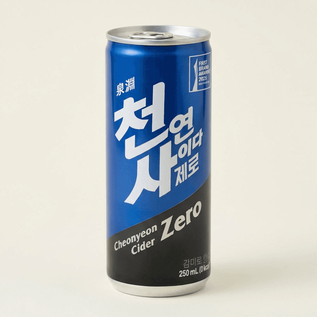 천연사이다 제로, 250ml, 30개