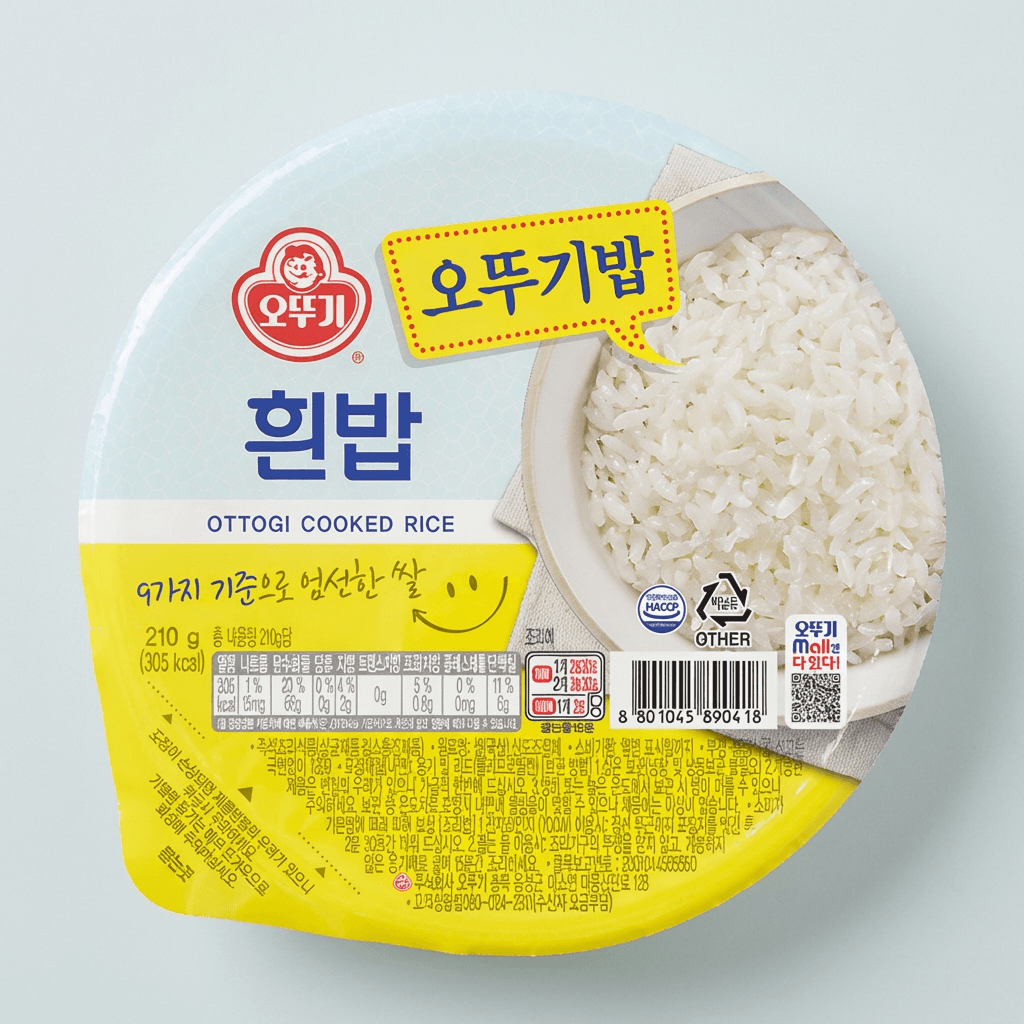 오뚜기 오뚜기밥, 210g, 36개