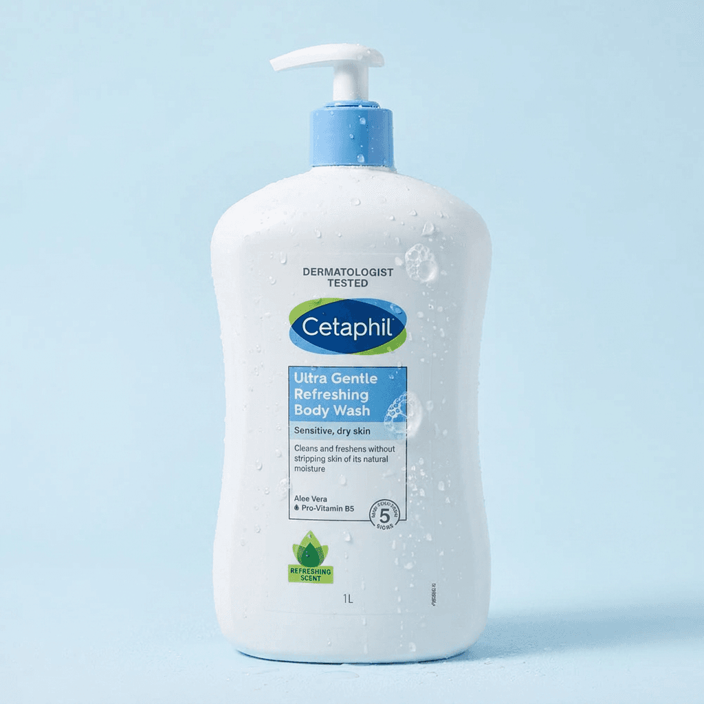세타필 약산성 젠틀 바디워시 리프레싱, 1000ml, 1개
