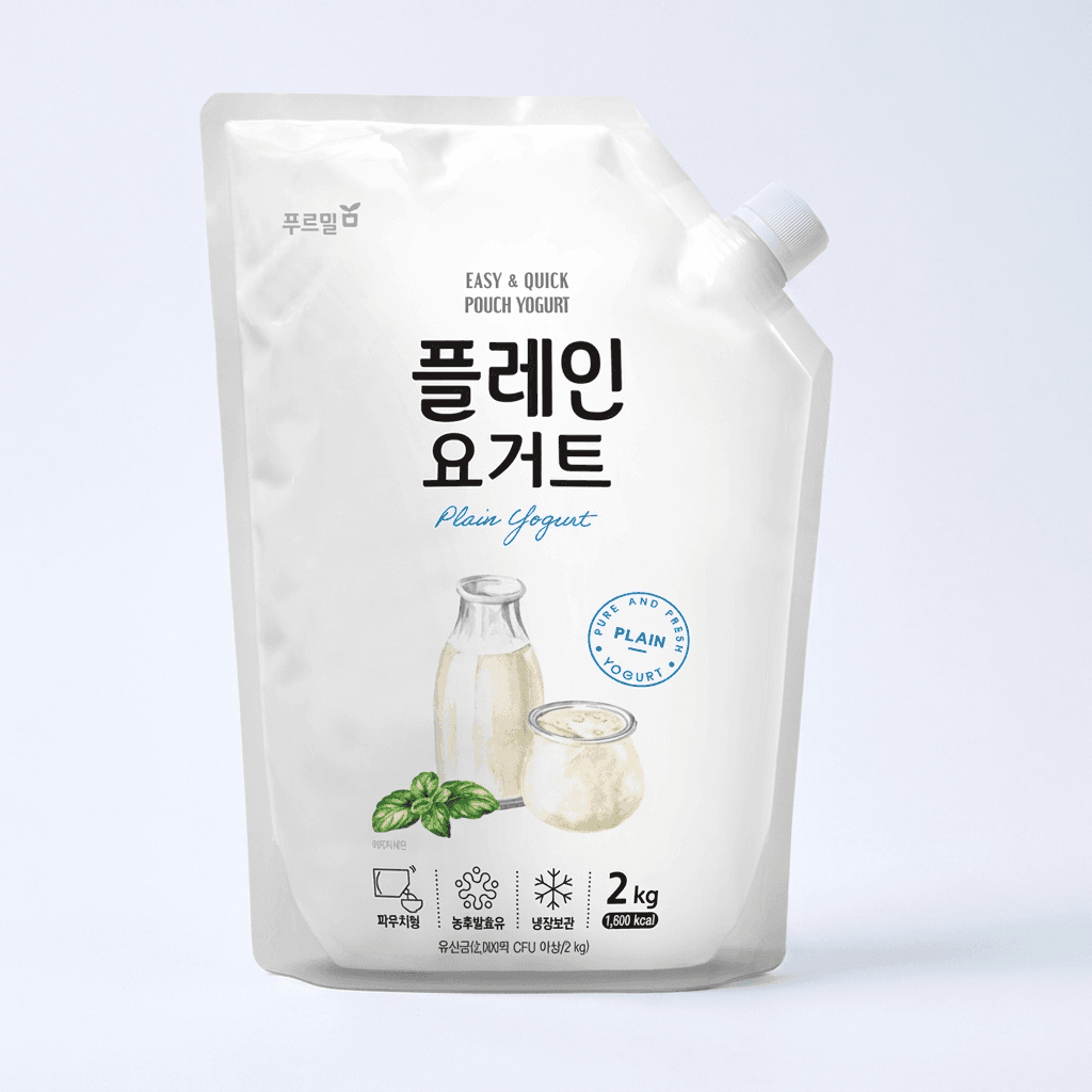 푸르밀 플레인 요거트, 2kg, 1개
