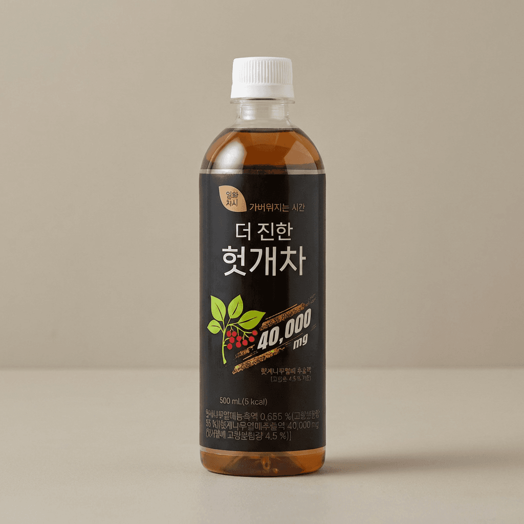 일화차시 더 진한 헛개차, 500ml, 20개