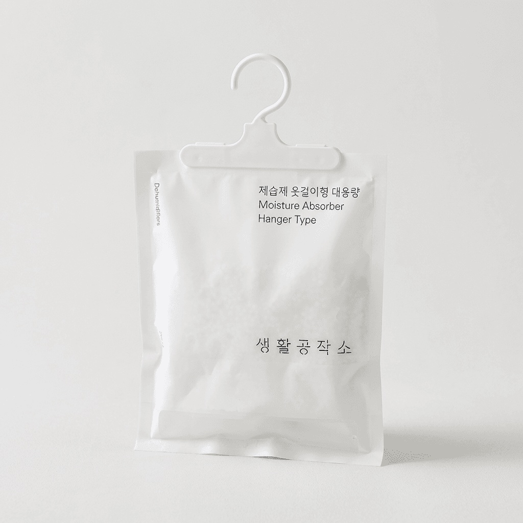 생활공작소 제습제 옷걸이형, 200g, 12개