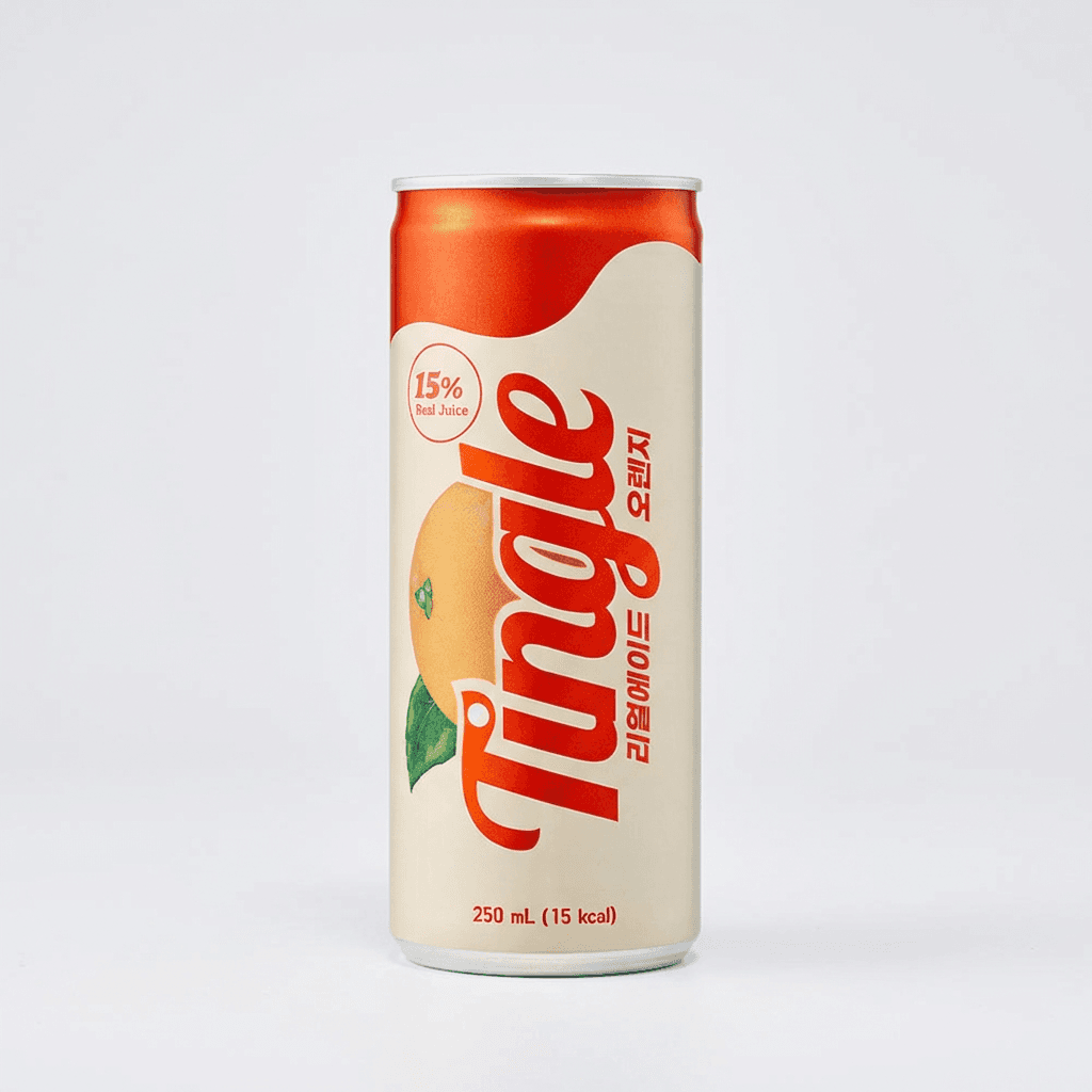 팅글 리얼에이드 오렌지, 250ml, 30캔