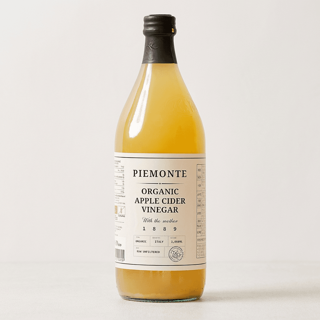 피에몬테 유기농 사과식초 애플사이다비니거, 1000ml, 1병