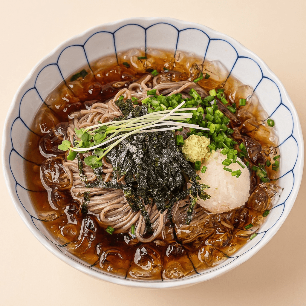 산지농수산 메밀소바 세트, 생메밀국수 1kg + 메밀장 6개, 1세트