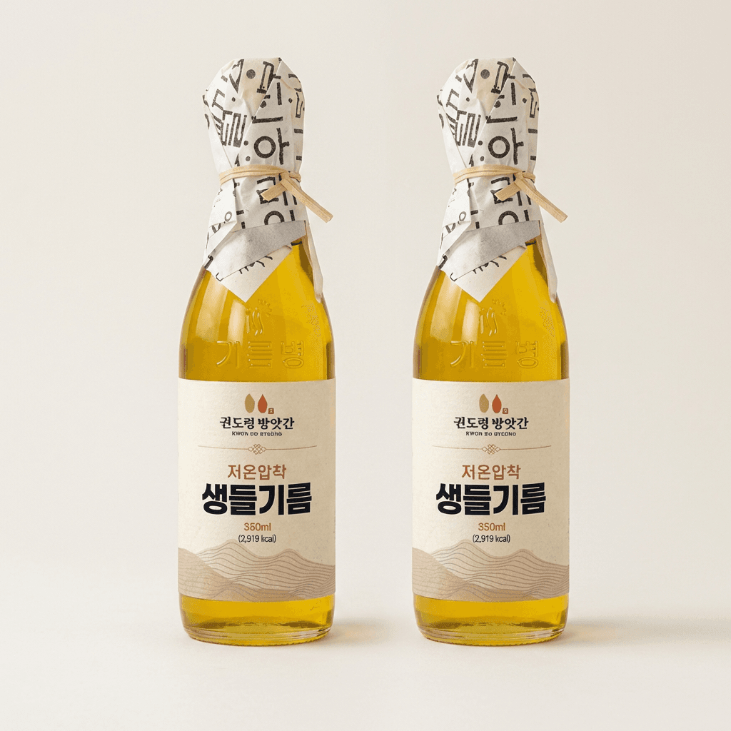권도령방앗간 생들기름, 350ml, 2개