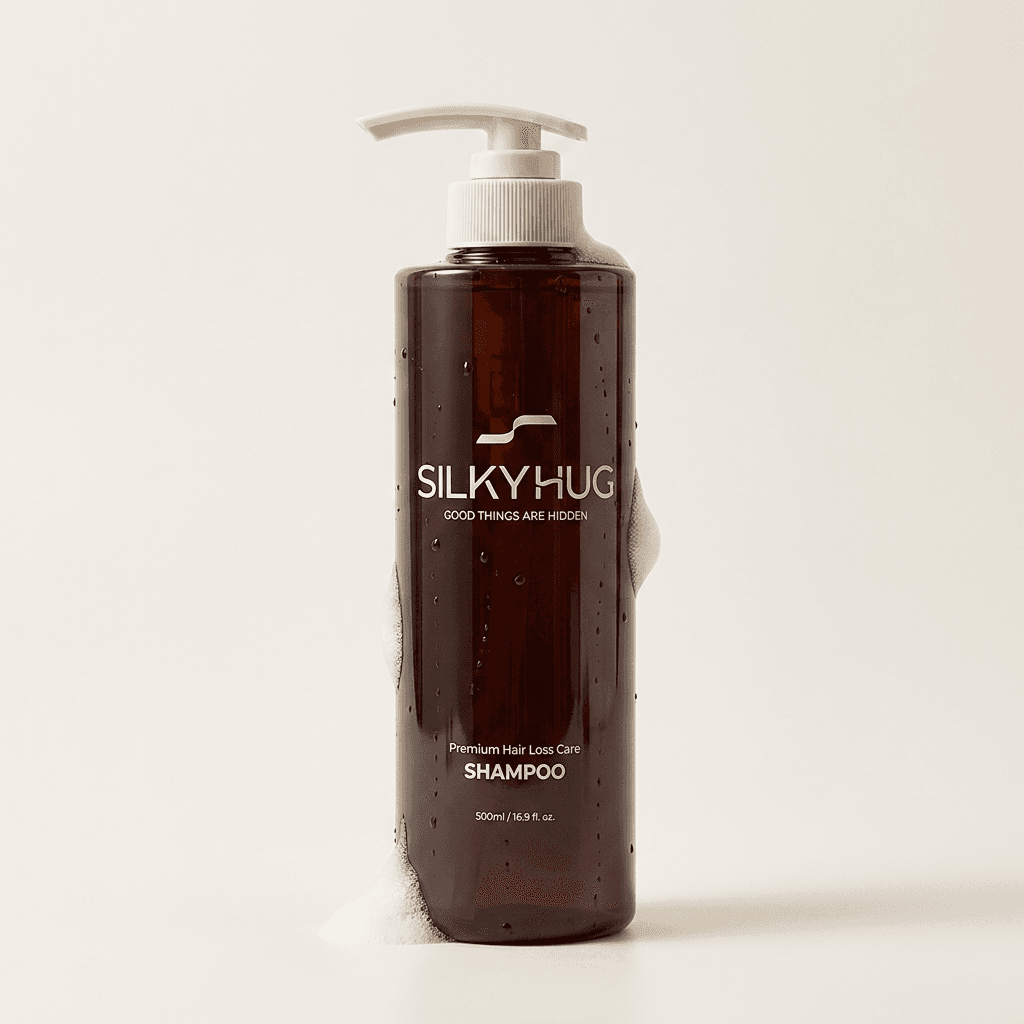 실키허그 약산성 탈모완화 바이오틴 샴푸, 500ml, 1개