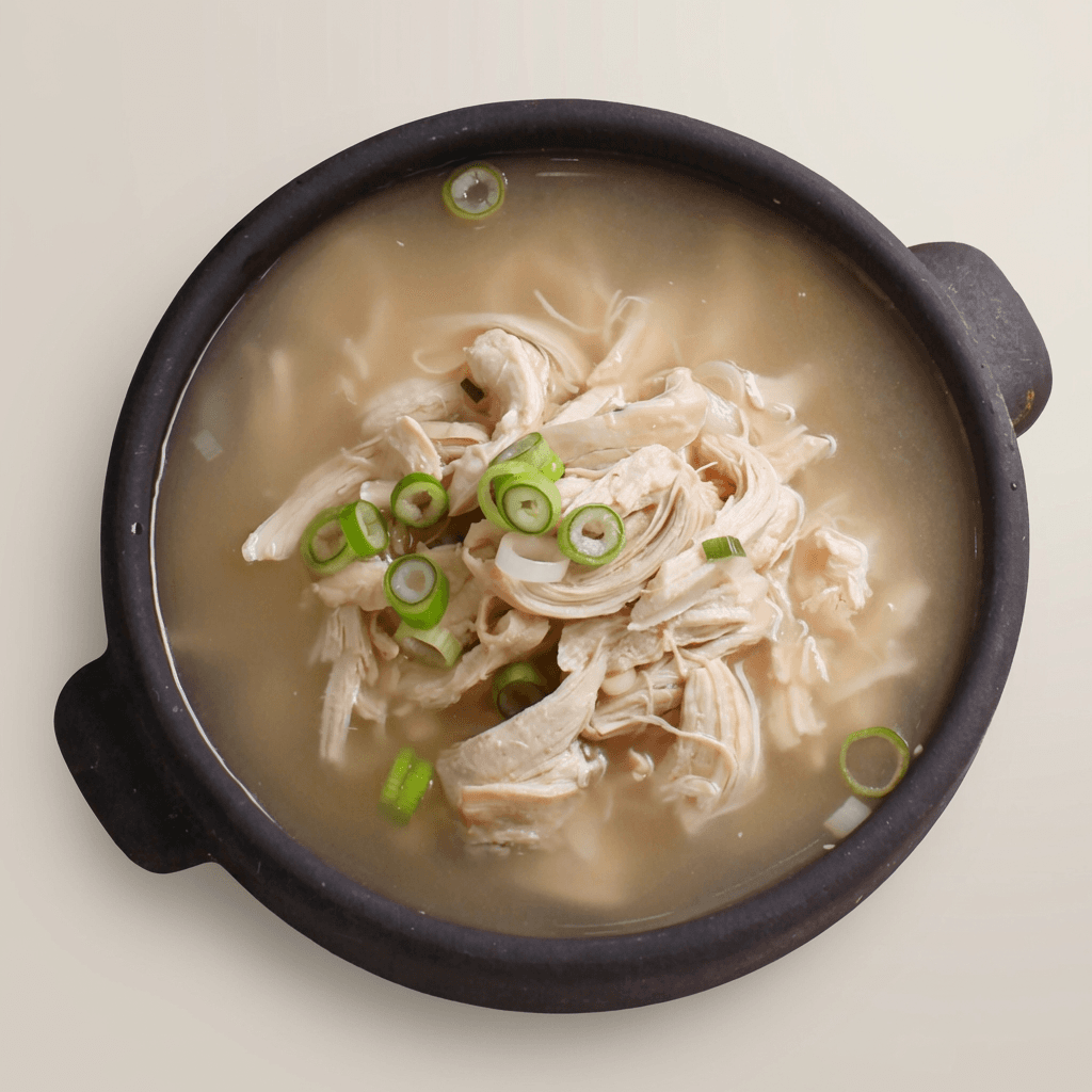 사리원 닭곰탕, 600g, 4팩