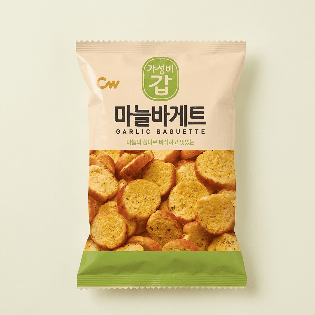 청우 마늘바게트, 65g, 10개