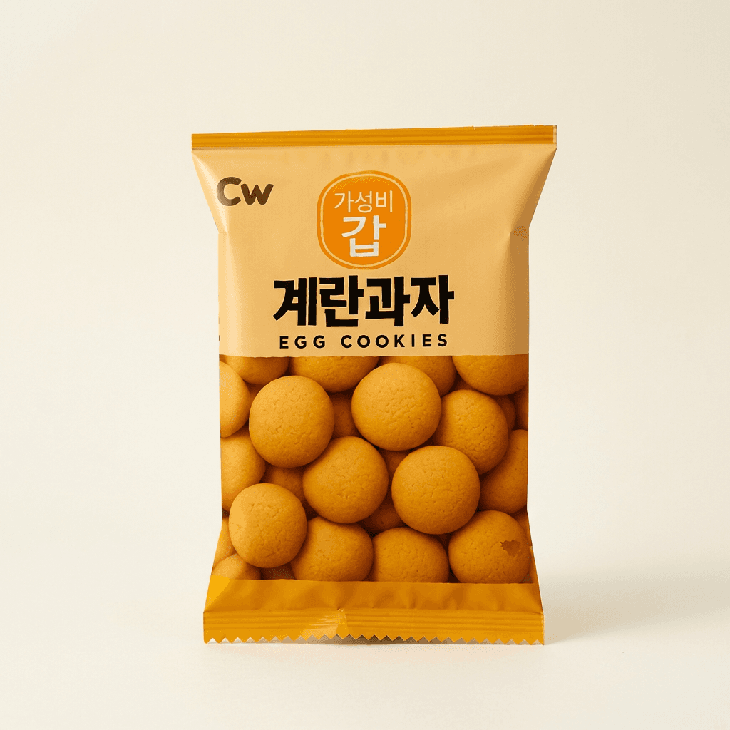 청우 계란과자, 40g, 12개