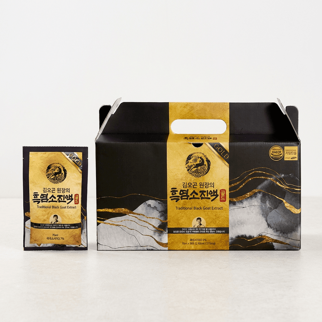 김오곤 원장의 흑염소진액 골드, 70ml, 30포, 2박스