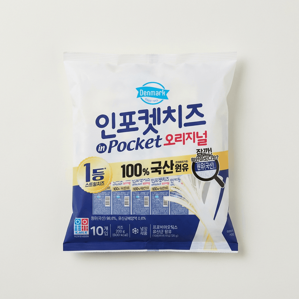 동원 덴마크 인포켓치즈 오리지널, 20g, 30개