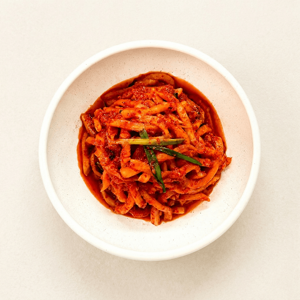 보쌈무채김치, 2kg, 1개