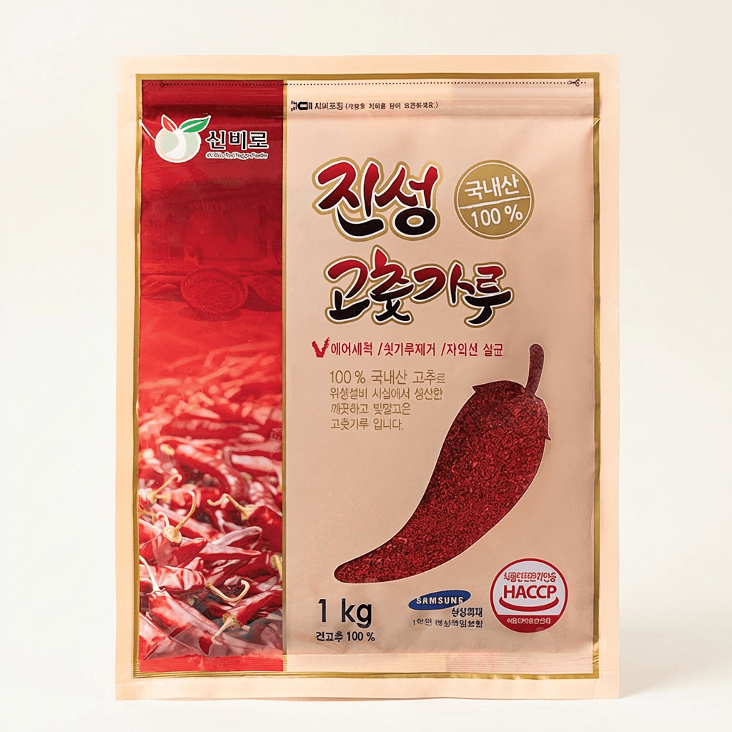 진성 고춧가루, 보통맛, 1kg, 1개