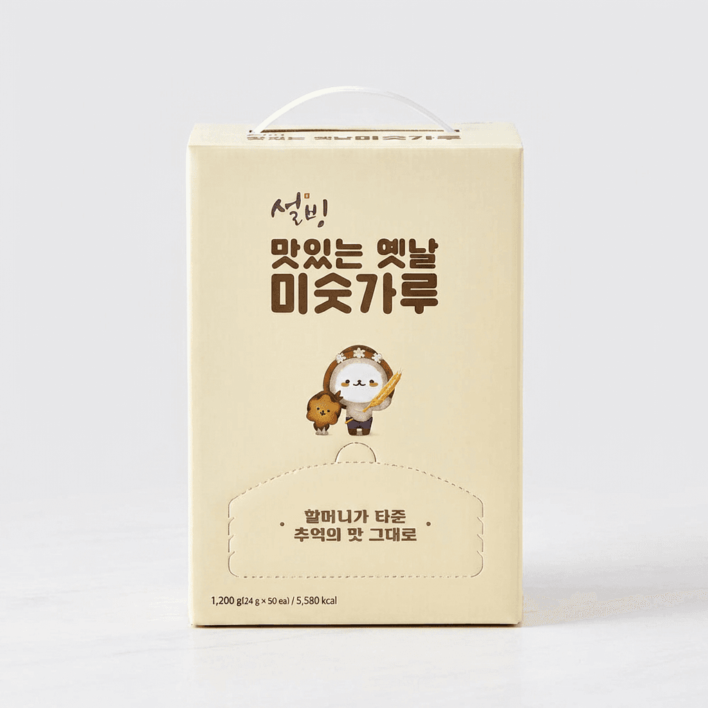 설빙 맛있는 옛날 미숫가루, 24g, 50개입, 1박스