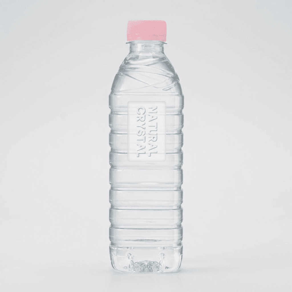 크리스탈 생수, 무라벨, 500ml, 40개