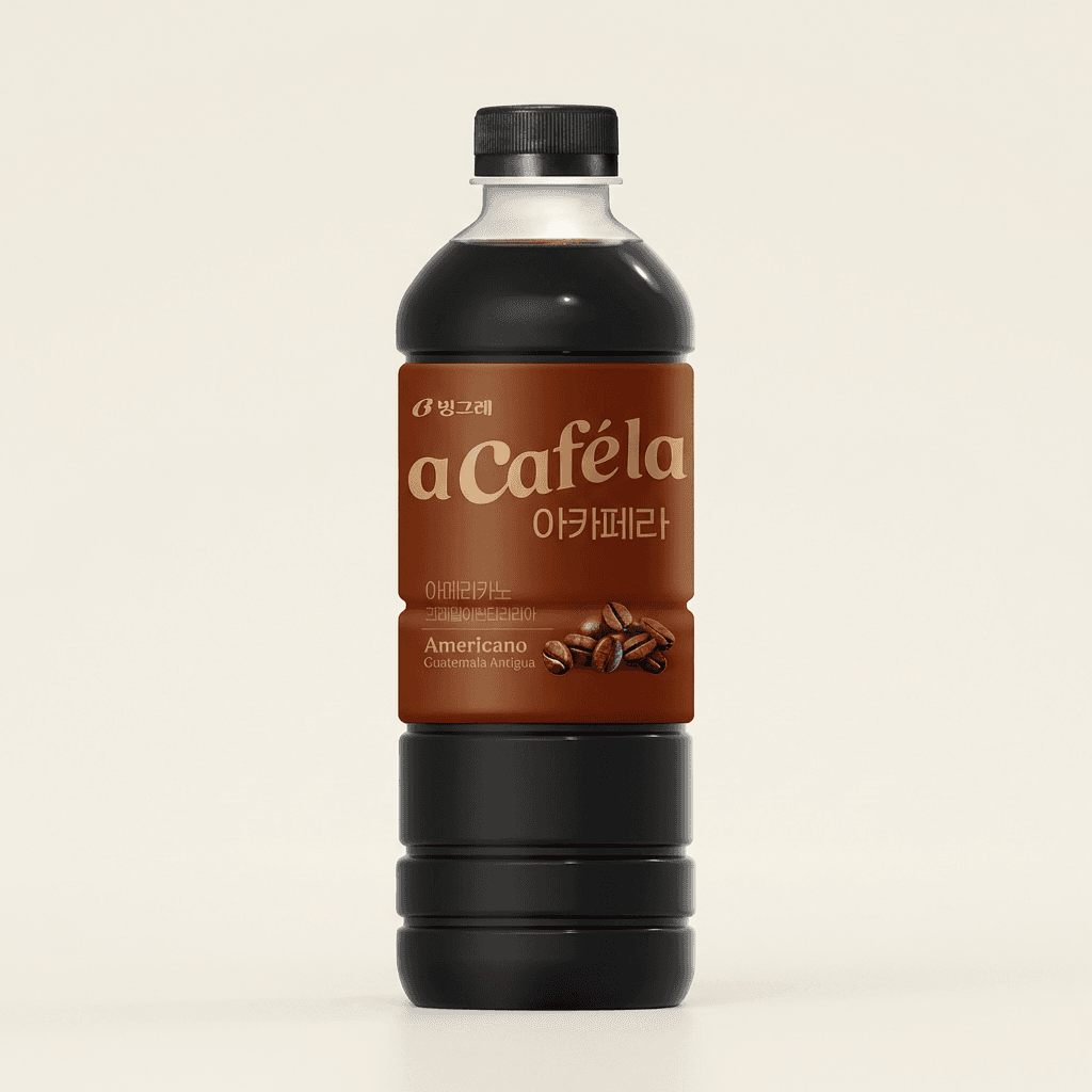 빙그레 아카페라 아메리카노 과테말라, 1L, 12입