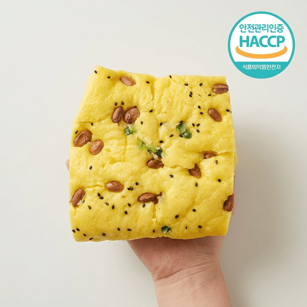대한민국농수산 사각 옥수수술빵, 350g, 5개