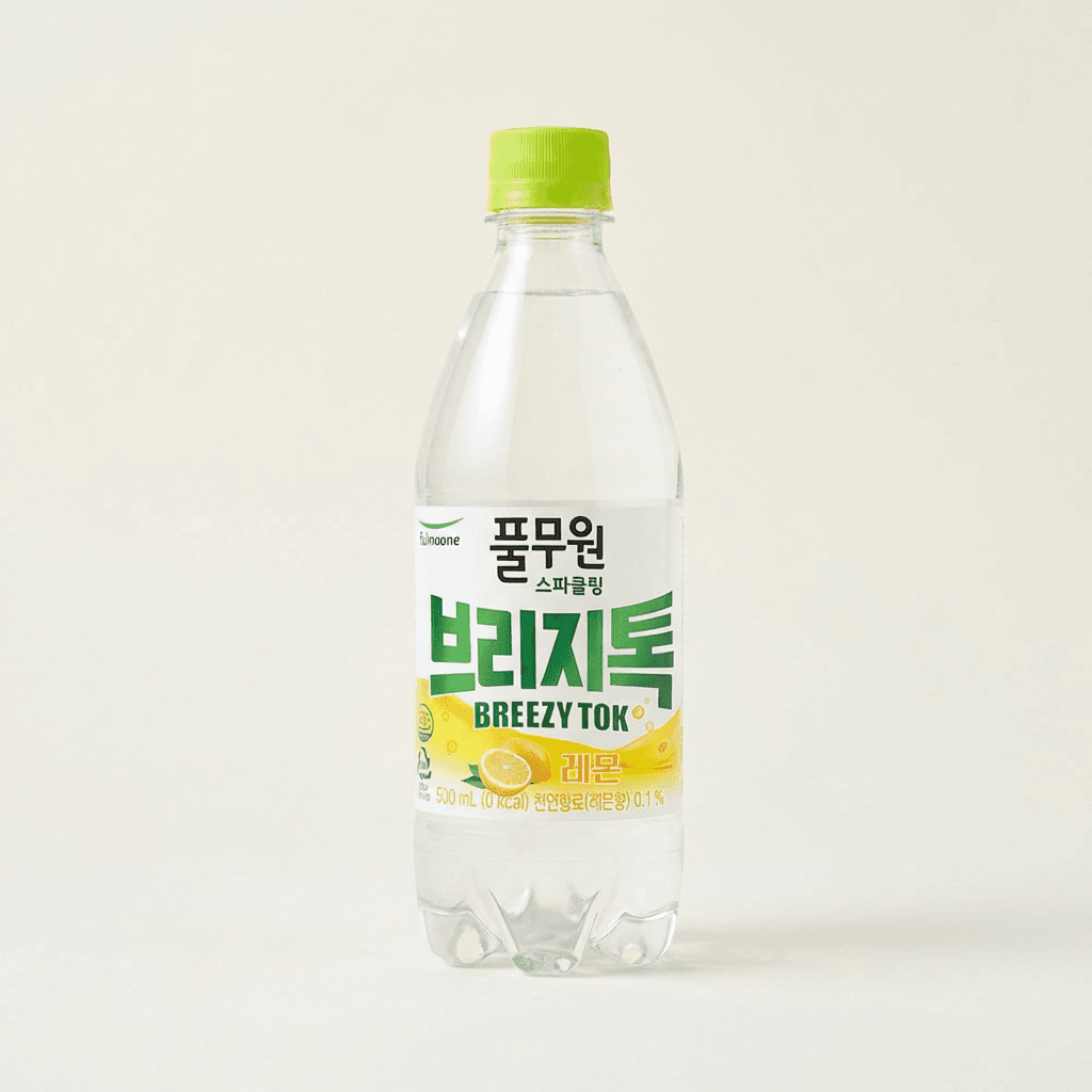 풀무원 스파클링 브리지톡 레몬, 500ml, 20개