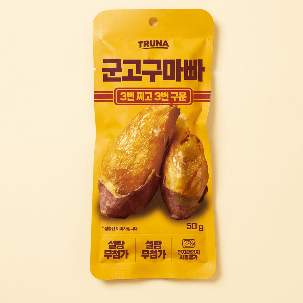 트루나 군고구마빠, 50g, 10팩