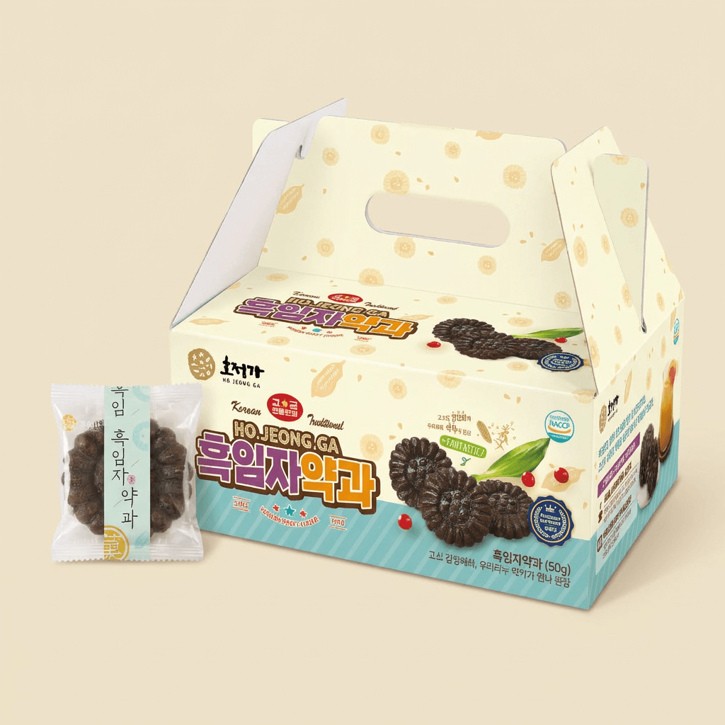 호정가 흑임자약과, 1kg, 1세트