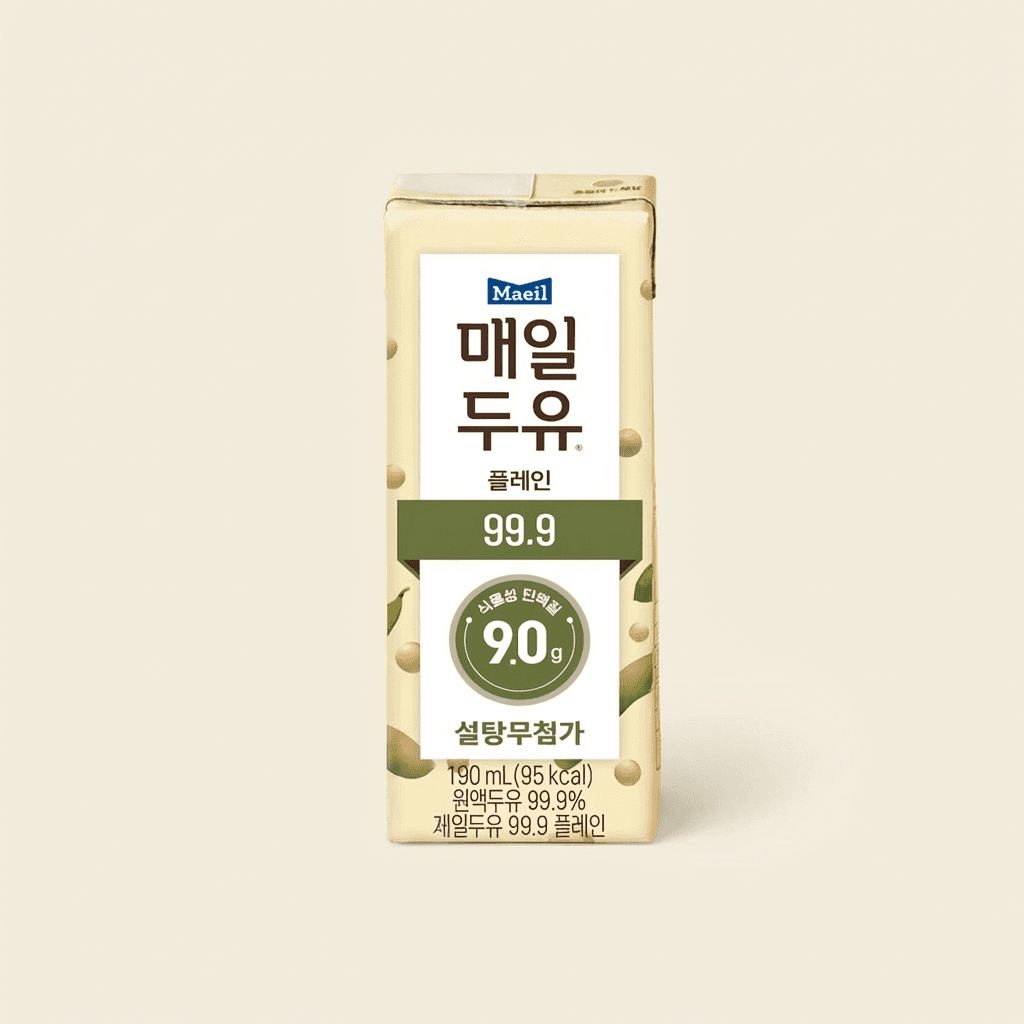 매일유업 매일두유 99.9 플레인, 190ml, 24개