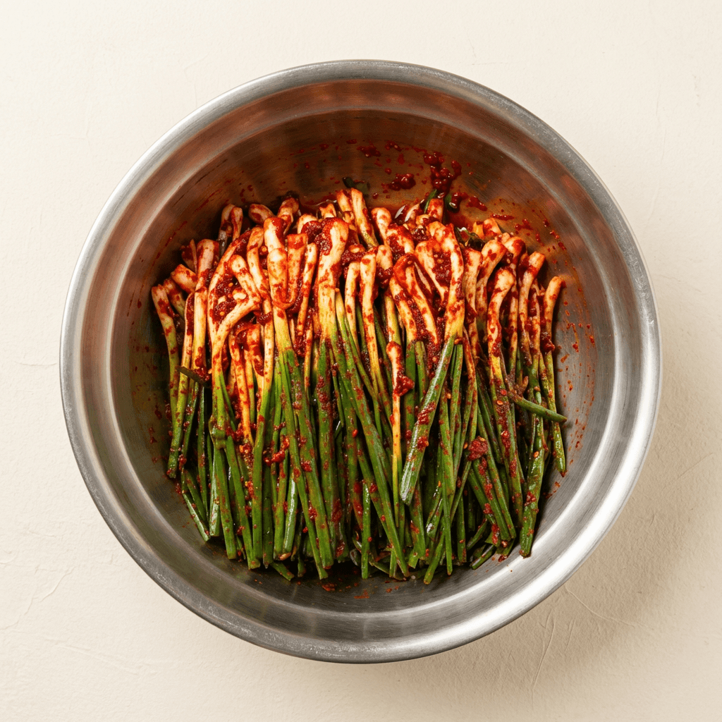 산해직송 파김치, 1kg, 1개