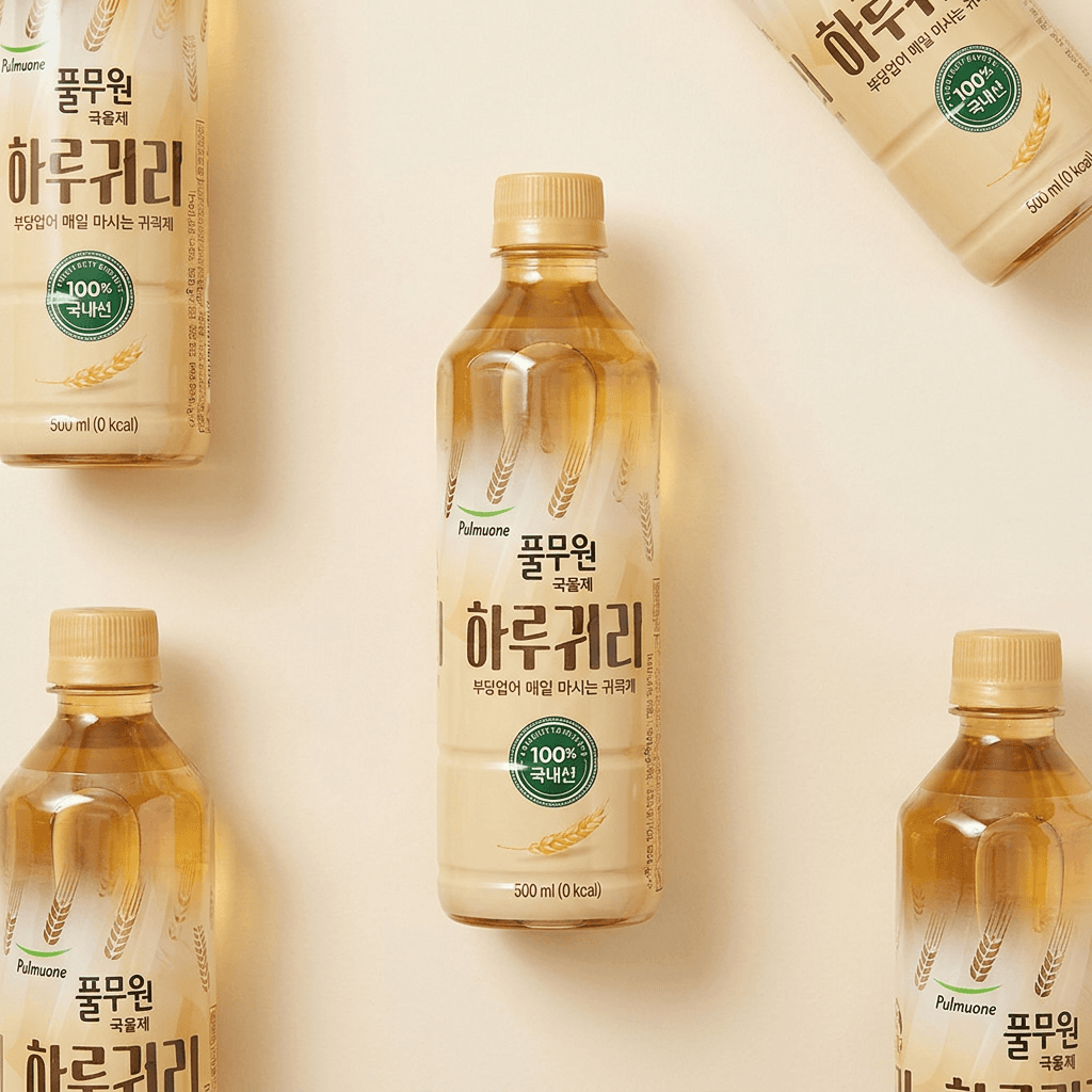 풀무원 곡물차 하루귀리, 500ml, 20개