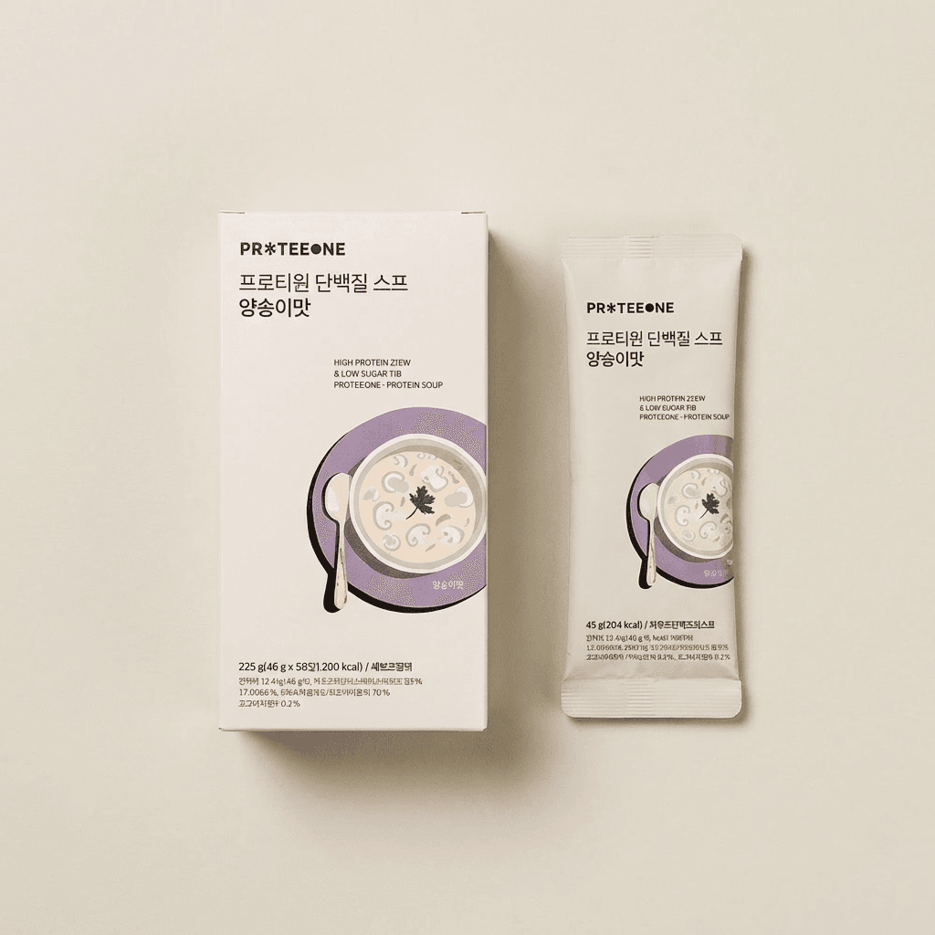 단백질 스프 양송이맛, 45g, 5개입, 2박스