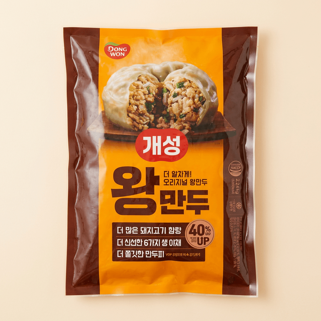 동원 개성 왕만두, 2.24kg, 2개