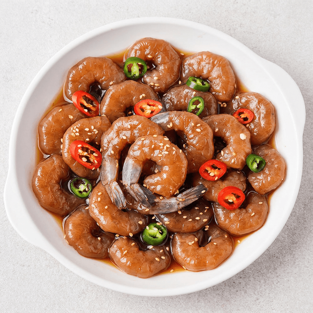 어촌명가 간장 깐새우장, 1kg, 1개
