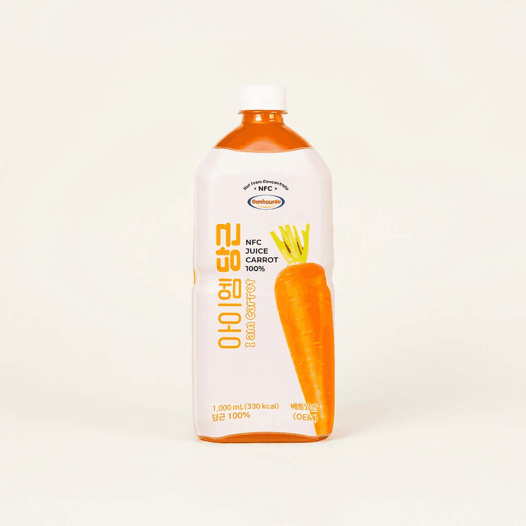보넬드 아이엠 당근 주스, 1L, 3병
