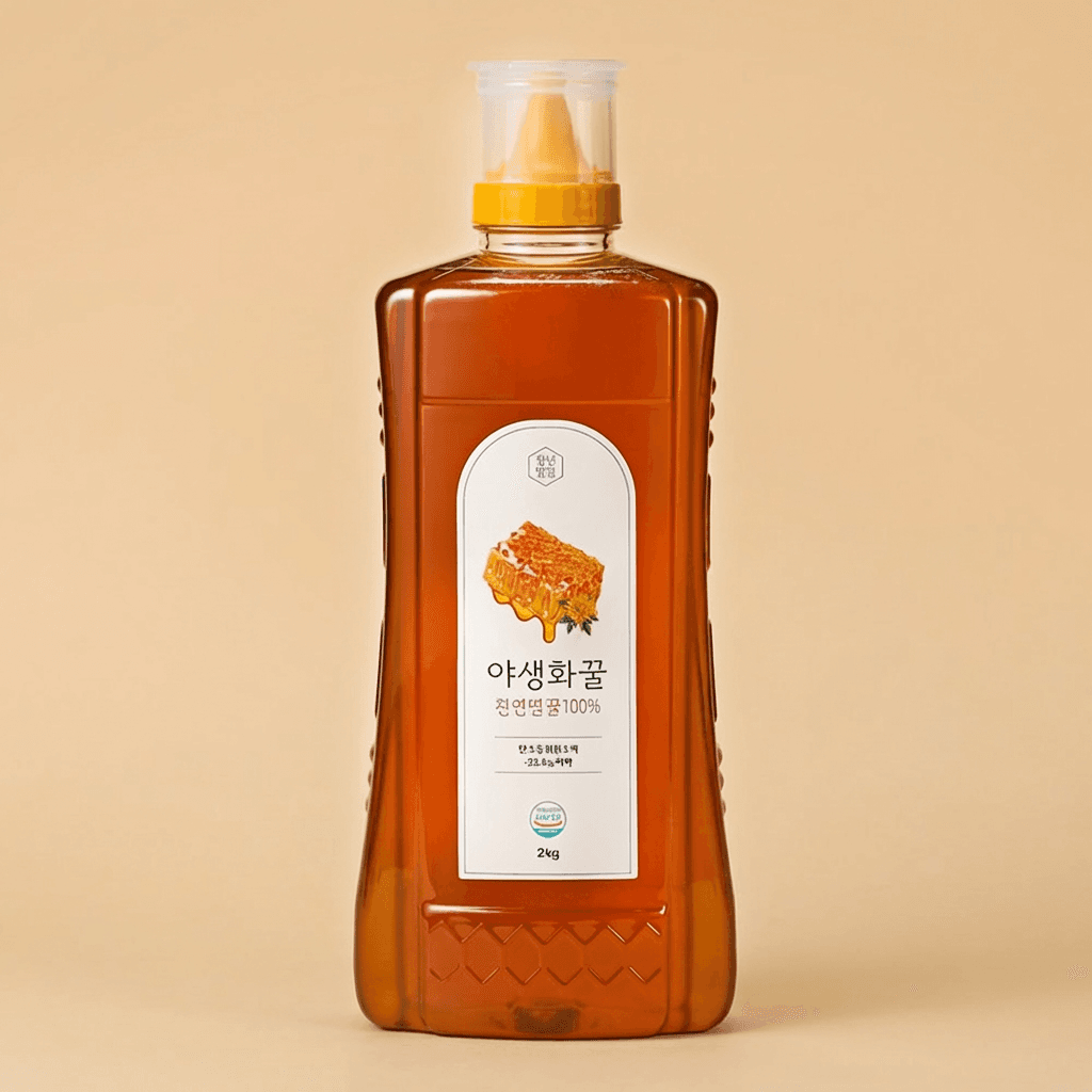 청년벌집 야생화꿀, 2kg, 1개