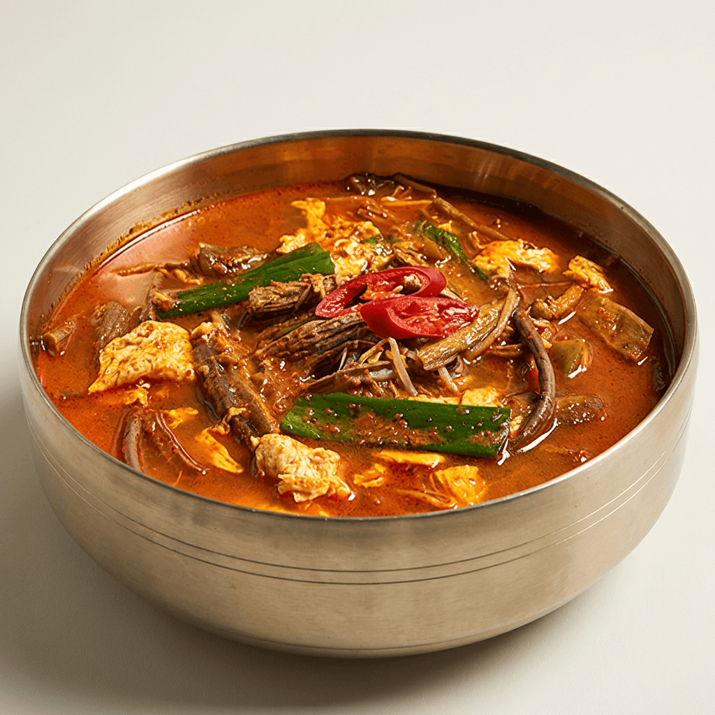 장순필 가마솥 육개탕, 5개