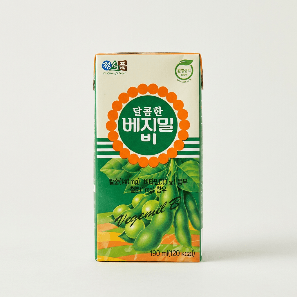 정식품 달콤한 베지밀 비, 190ml, 48개